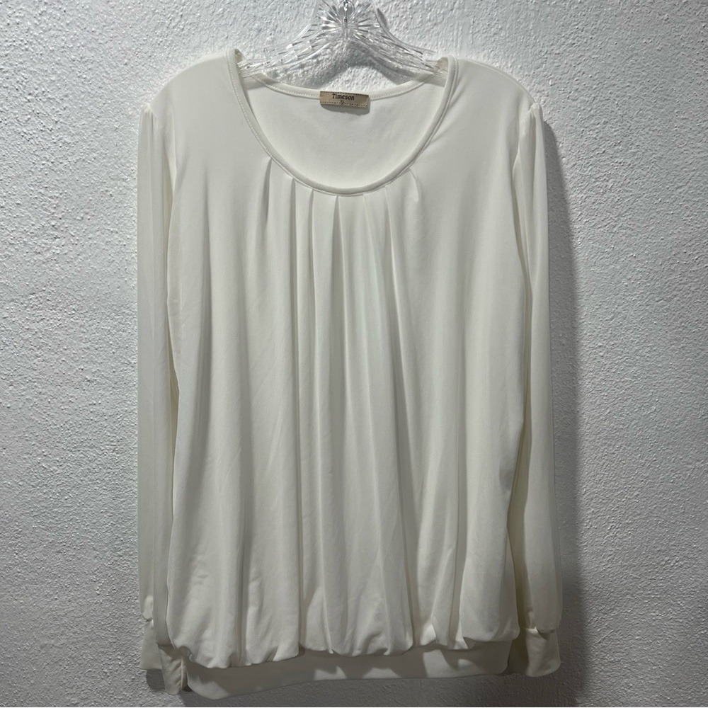 Timeson Elegant White Women's‎ Top